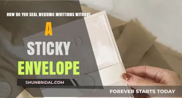 Creative Ways to Seal Wedding Invitations Without Sticky Envelopes