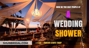 Seating Strategies for a Perfect Wedding Shower Arrangement