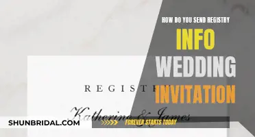 Incorporating Wedding Registries into Your Invites: A Guide