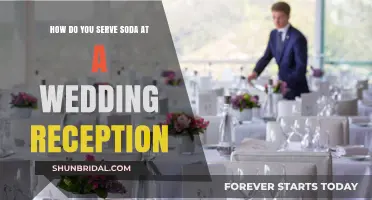 Creative Ways to Serve Soda at Your Wedding Reception