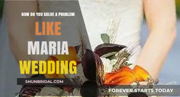 Solving Maria's Wedding Dilemma: Creative Solutions for a Perfect Celebration