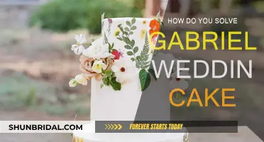 Gabriel's Wedding Cake: A Step-by-Step Guide to Solving the Puzzle