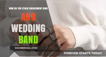 Stacking Rings: Wedding Bands and Engagement Rings