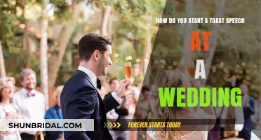 Crafting the Perfect Wedding Toast: Opening Lines to Captivate and Celebrate
