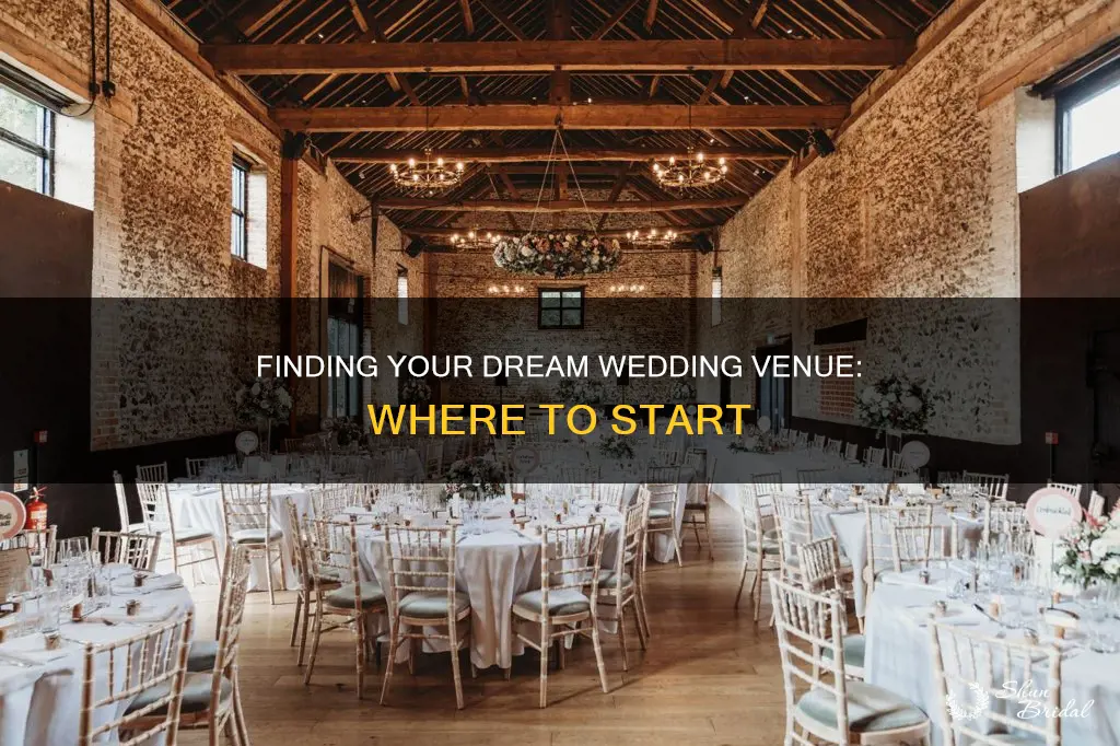how do you start looking for wedding venues