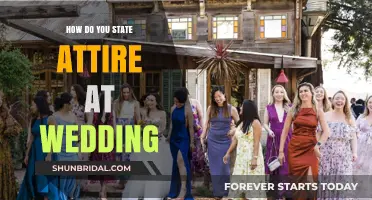 Wedding Attire Etiquette: How to State Dress Code Clearly and Elegantly
