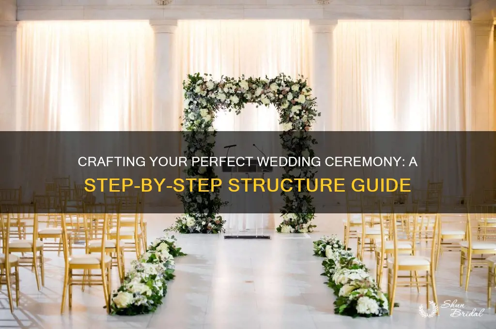 how do you structure a wedding ceremony