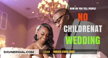 Child-Free Wedding Etiquette: How to Graciously Decline Little Guests