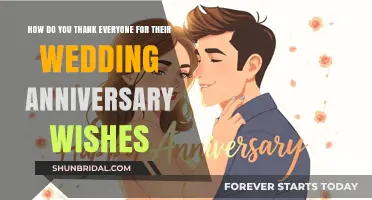 Heartfelt Ways to Thank Everyone for Your Wedding Anniversary Wishes