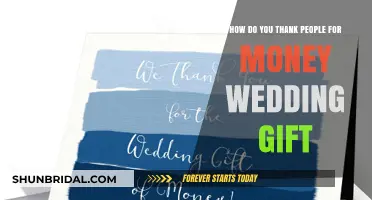 Grateful Gestures: Thoughtful Ways to Thank Guests for Wedding Cash Gifts