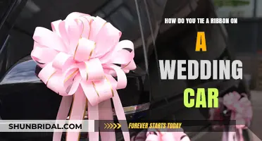 Elegant Wedding Car Ribbon Tying: A Step-by-Step Guide for Perfection