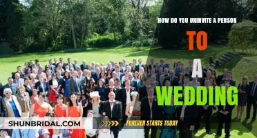 Gracefully Uninviting a Guest: Navigating Wedding RSVP Changes with Tact