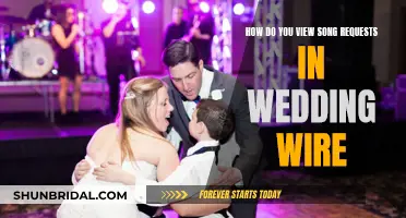 Viewing Song Requests on Wedding Wire: A Step-by-Step Guide