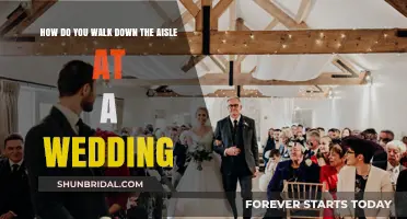 Graceful Steps: Mastering the Art of Walking Down the Aisle