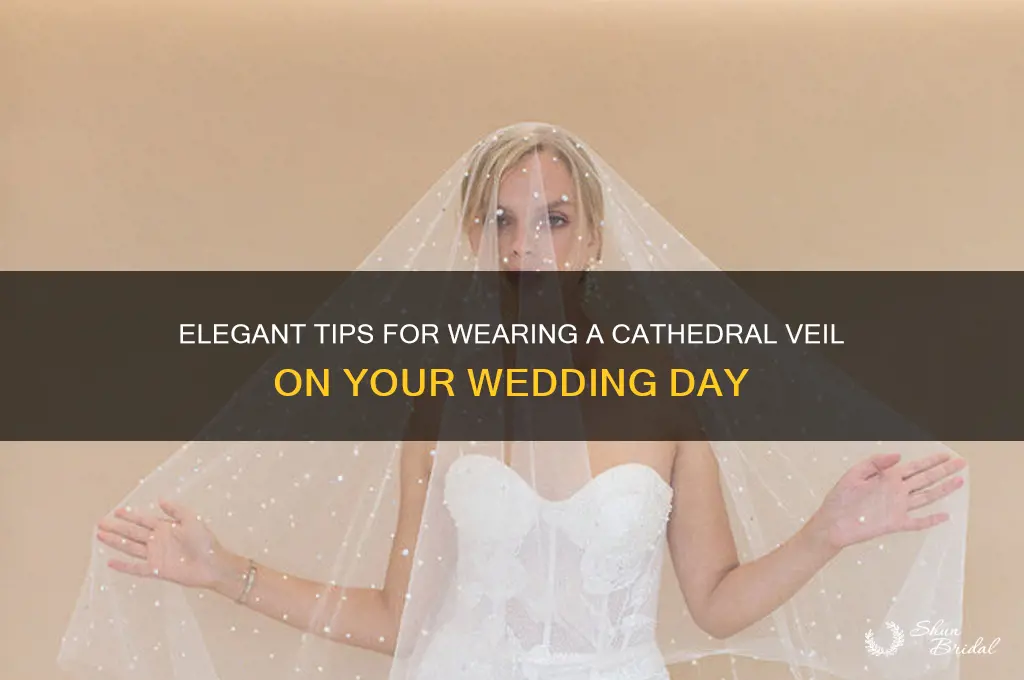 how do you wear a cathedral veil