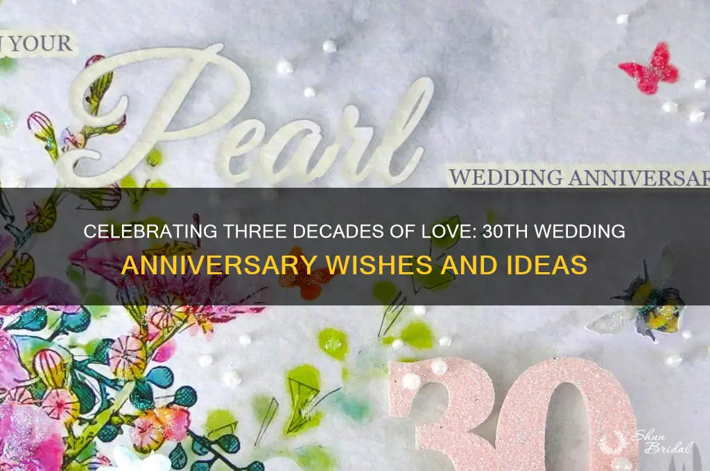 how do you wish a 30th wedding anniversary