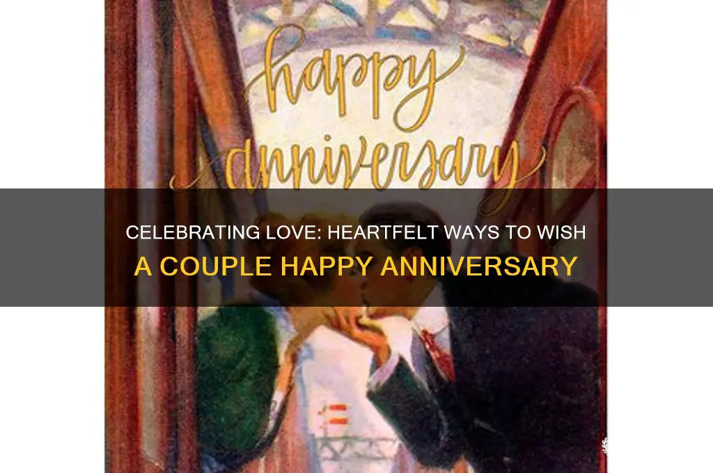 how do you wish a couple on their wedding anniversary