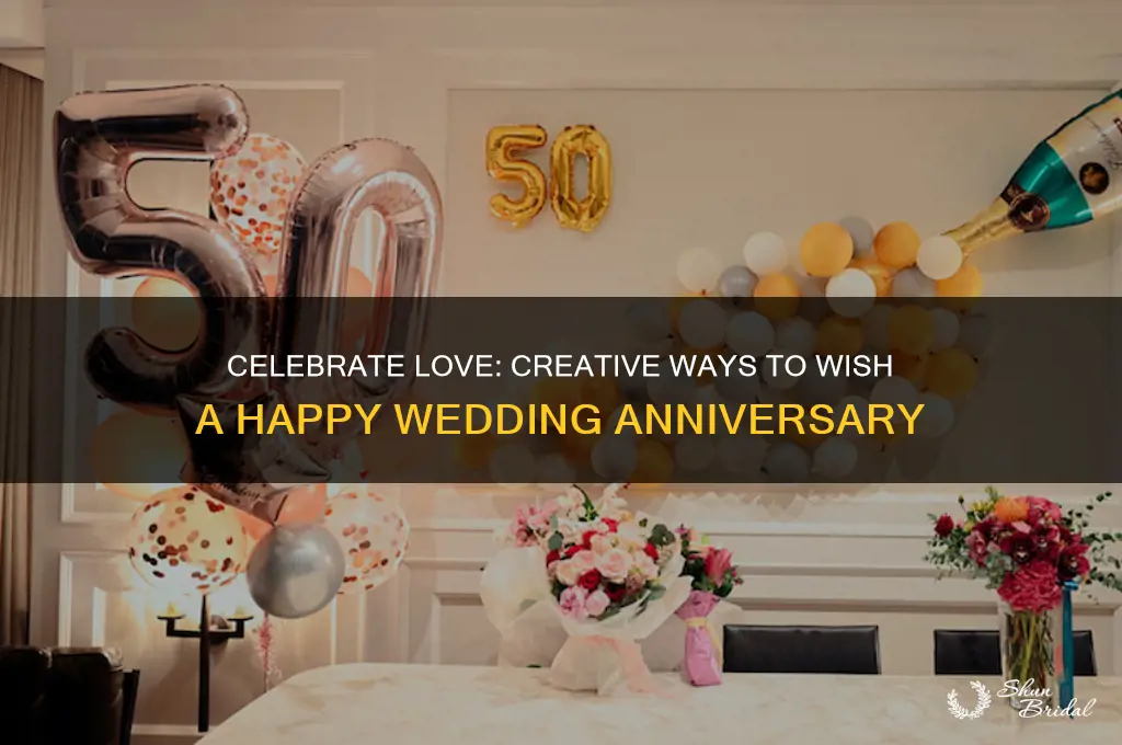 how do you wish wedding aniversary