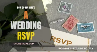 RSVP Etiquette: Crafting the Perfect Wedding Response