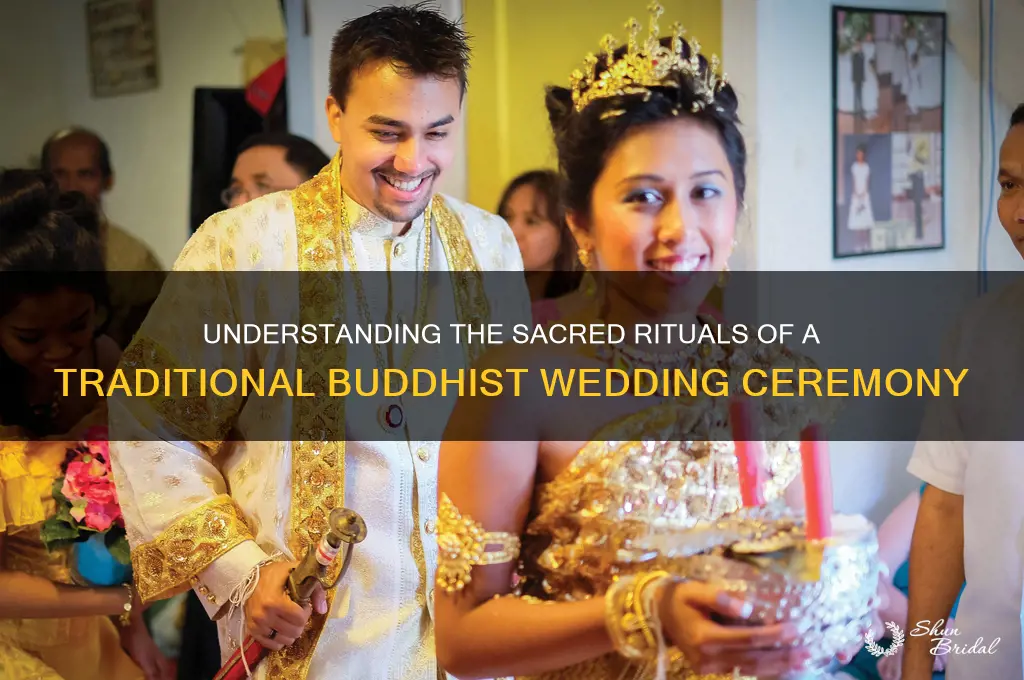 how does a buddhist wedding work