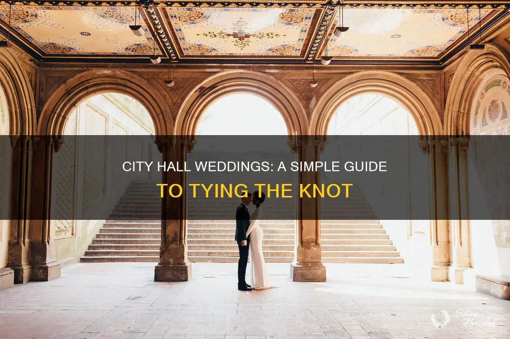 how does a city hall wedding work