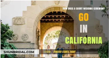 Simple Steps for a California Court Wedding Ceremony Guide