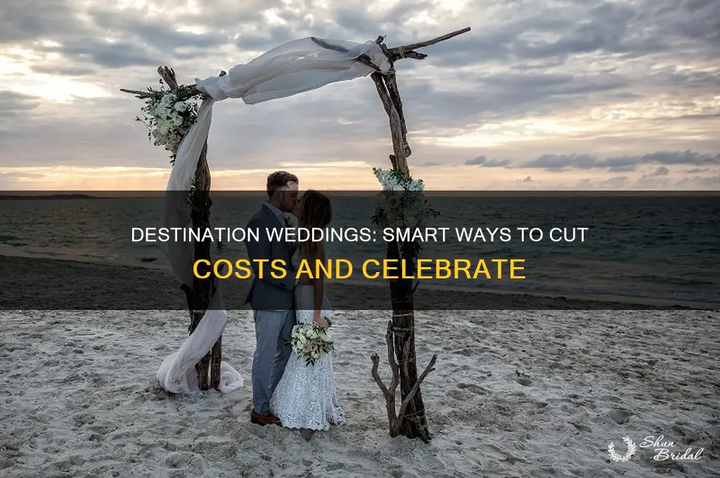 how does a destination wedding save money