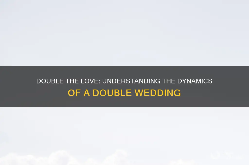 how does a double wedding work