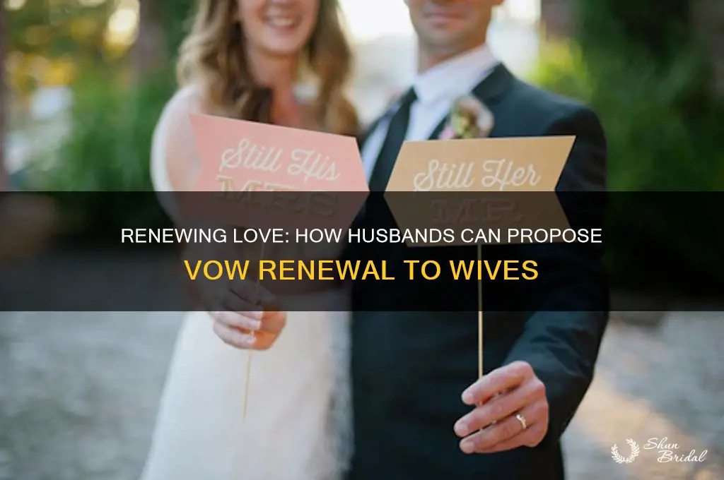 how does a husband ask wife to renew vows