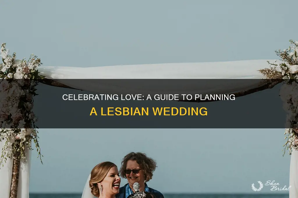 how does a lesbian wedding work