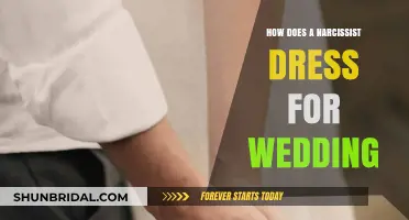 Narcissists' Wedding Attire: Dressing to Impress and Control