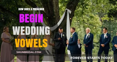 Crafting Sacred Vows: A Preacher's Guide to Starting Wedding Vows