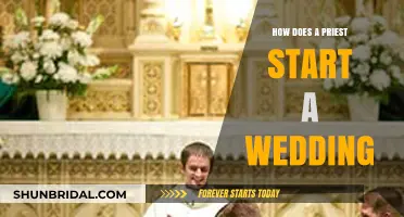 Sacred Beginnings: A Priest's Guide to Starting a Wedding Ceremony