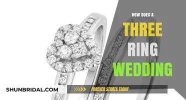 A Memorable Three-Ring Wedding Ceremony