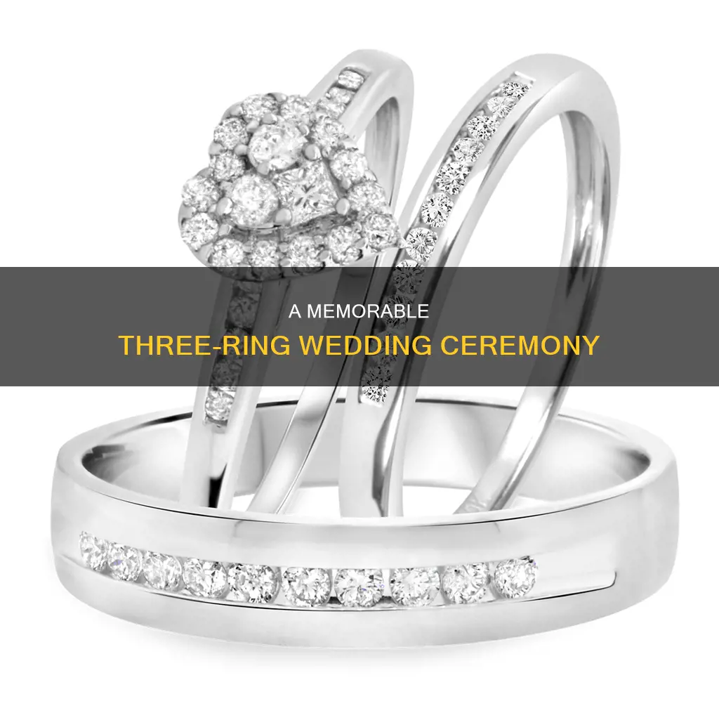 how does a three ring wedding