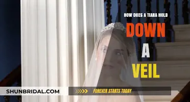 Securing Elegance: How Tiaras Perfectly Hold Down Wedding Veils
