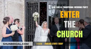 Traditional Wedding Party Church Entrance: Etiquette and Order Explained