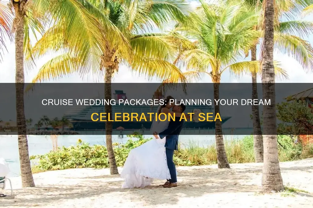 how does a wedding package work on a cruise