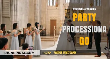 The Ultimate Guide to a Seamless Wedding Party Processional