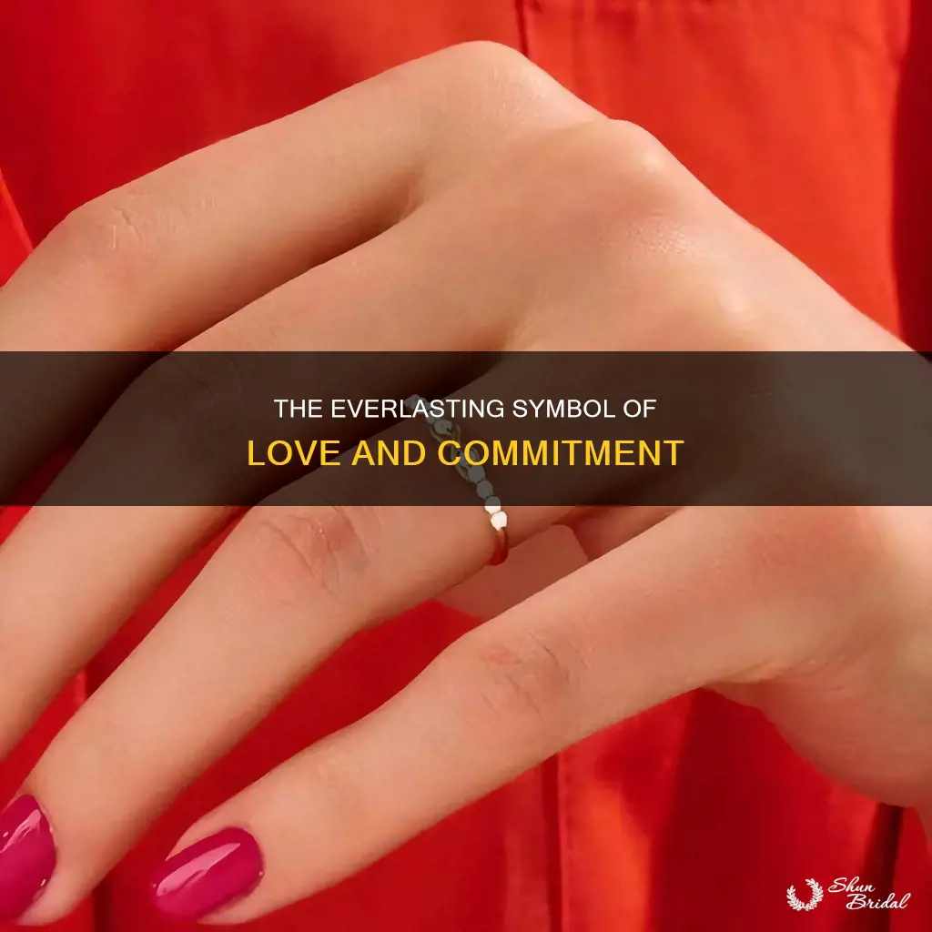 how does a wedding ring symbolize love