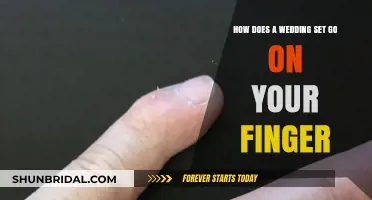 How to Wear Your Wedding Set Comfortably on Your Finger