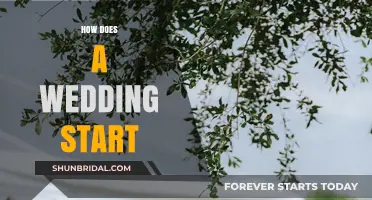 From Vows to Celebration: The Opening Moments of a Wedding