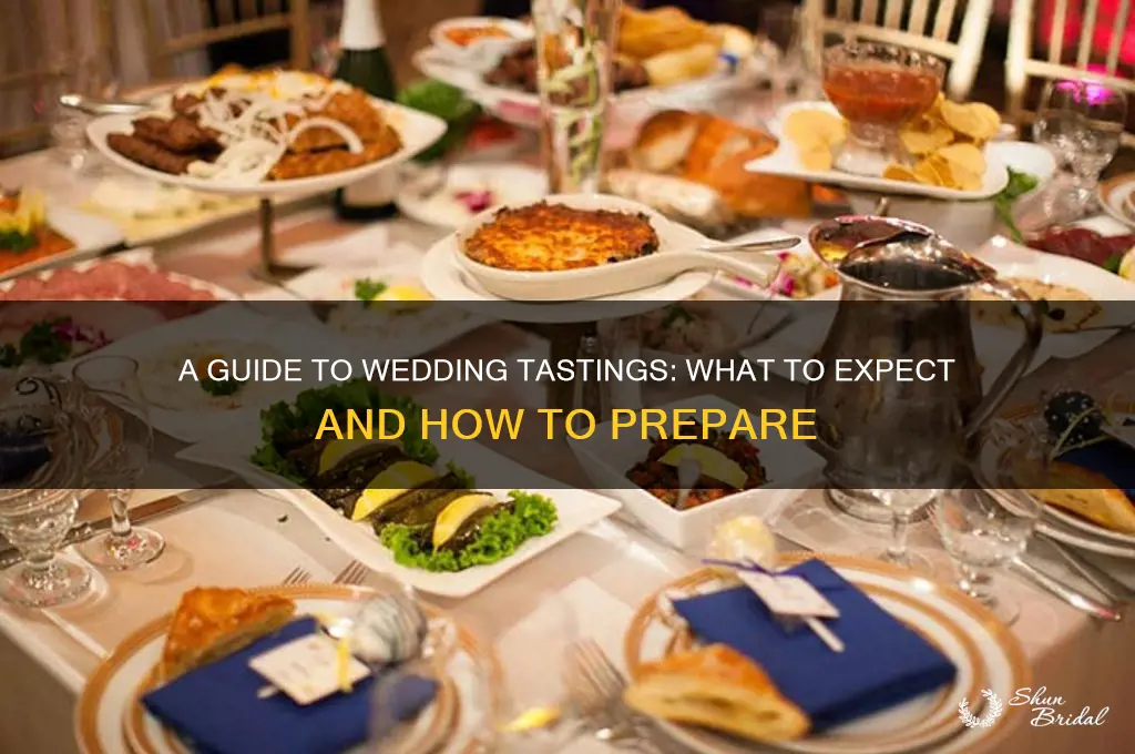 how does a wedding tasting work