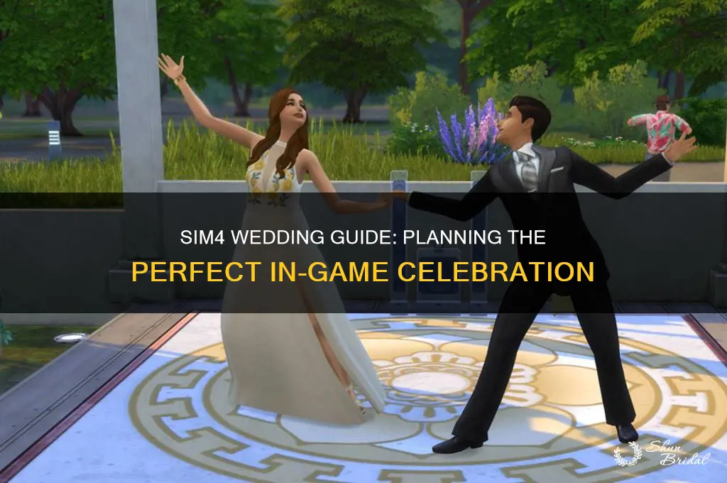 how does a wedding work in sim4