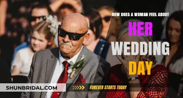 Emotions Unveiled: A Woman's Heartfelt Journey on Her Wedding Day