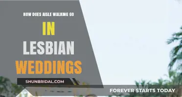 Aisle Walking Traditions in Lesbian Weddings: A Modern Celebration of Love