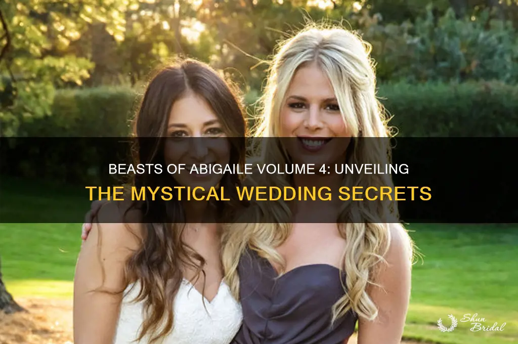 how does beasts of abigaile volume 4 wedding