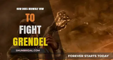 Beowulf's Bold Vow: Confronting Grendel with Courage and Honor