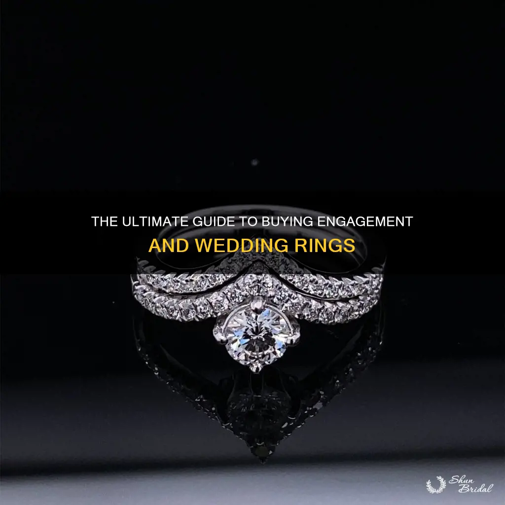 how does buying the engagement ring and wedding ring work