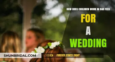 Children’s Roles in Wedding Bar Fees: What You Need to Know